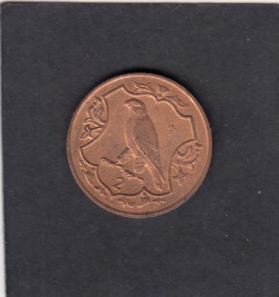 Beschrijving: 2 Pence FALCON BIRD